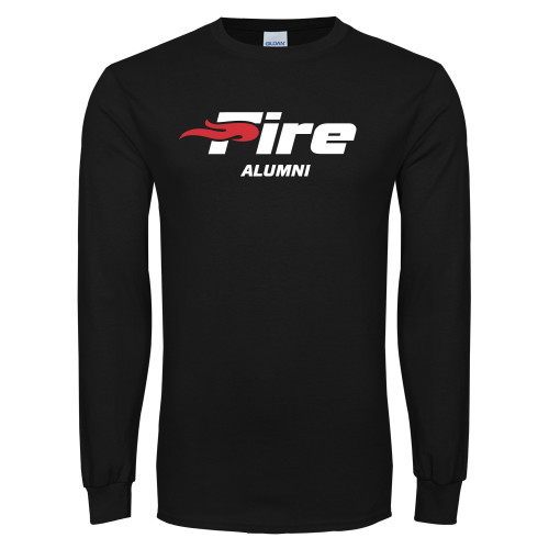  Black Long Sleeve T Shirt - Alumni