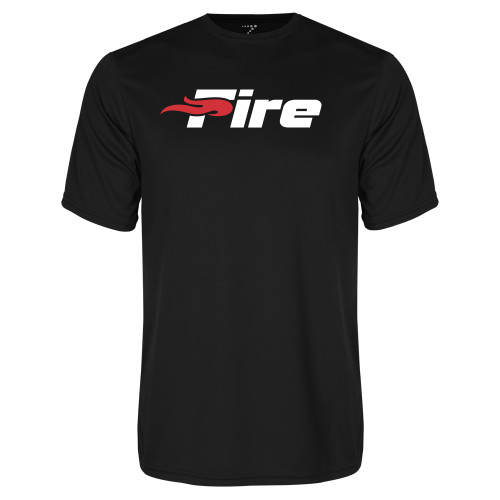  Black Performance Tee - Primary Mark