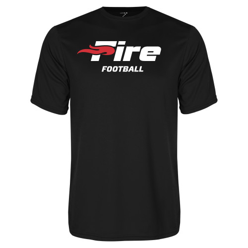  Black Performance Tee - Football
