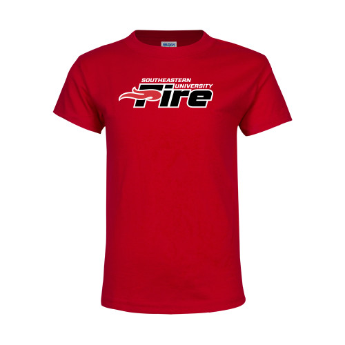  Youth Red T Shirt - Secondary Mark