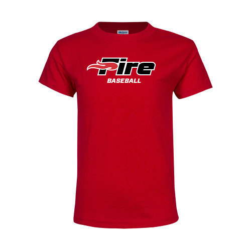  Youth Red T Shirt - Baseball