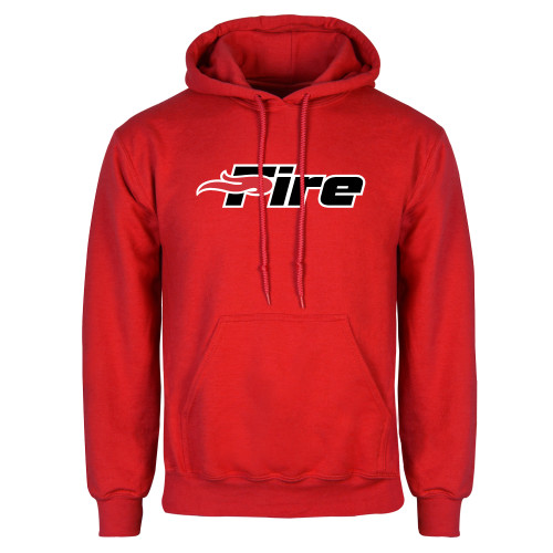  Red Fleece Hoodie - Primary Mark