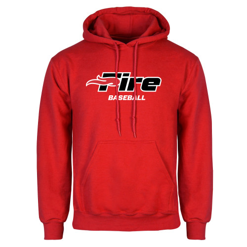  Red Fleece Hoodie - Baseball