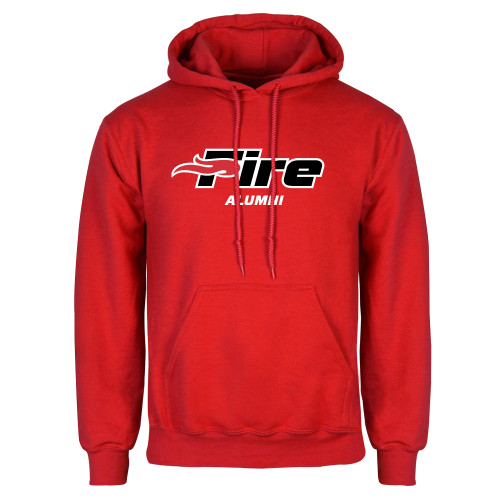  Red Fleece Hoodie - Alumni