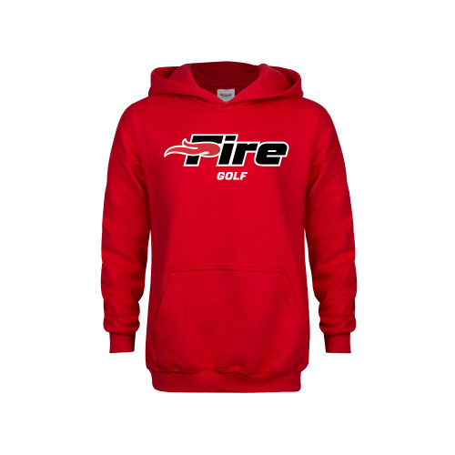  Youth Red Fleece Hoodie - Golf