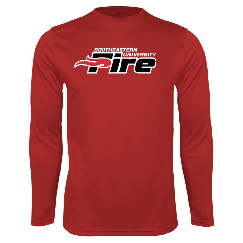 Main Image for  Red Performance Long Sleeve Shirt