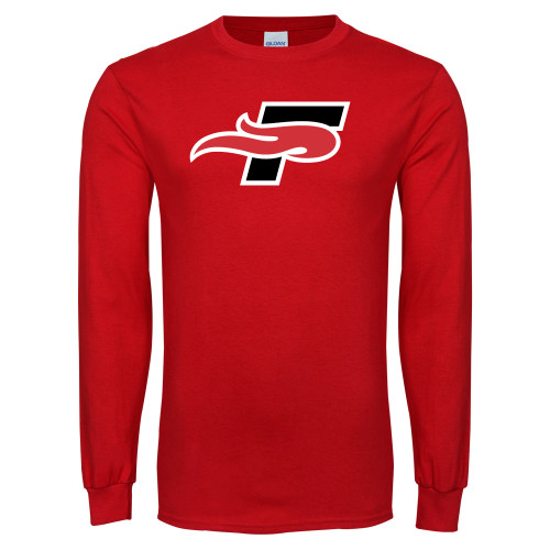  Red Long Sleeve T Shirt - F