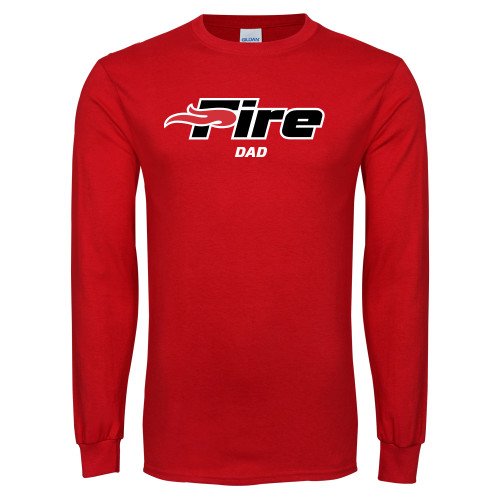  Red Long Sleeve T Shirt - Dad