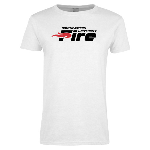 Main Image for  Womens White Short Sleeve Tee