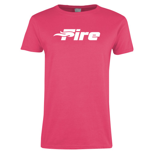Main Image for  Womens Hot Pink Short Sleeve Tee