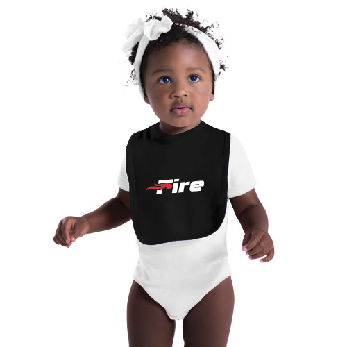  Black Baby Bib - Primary Mark