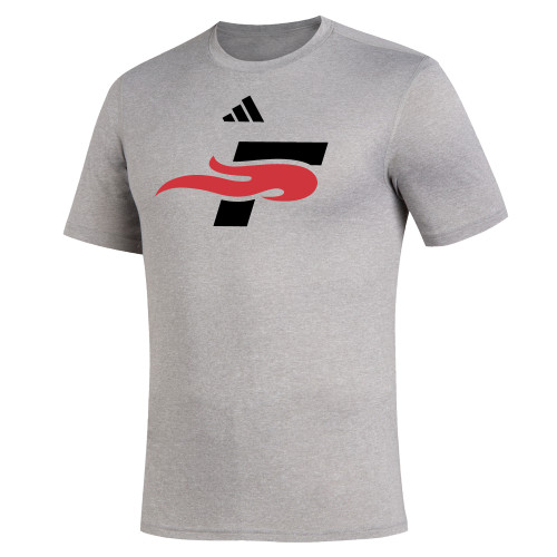  Adidas Medium Grey Heather Creator Performance Tee - F Submark