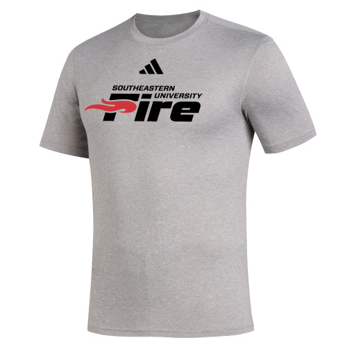  Adidas Medium Grey Heather Creator Performance Tee - Secondary Mark