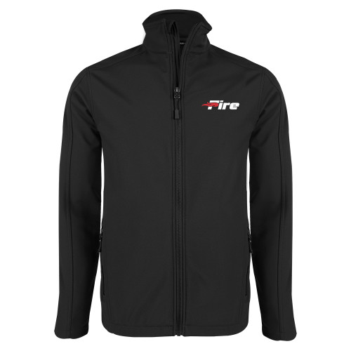  Black Softshell Jacket - Primary Mark