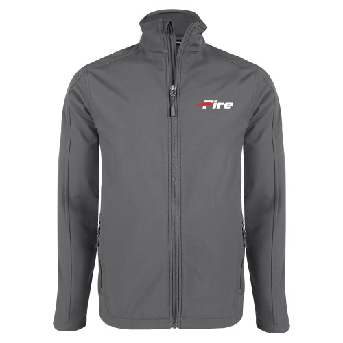  Charcoal Softshell Jacket - Primary Mark