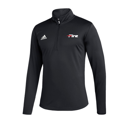  Adidas Black Entrada 1/4 Zip - Primary Mark