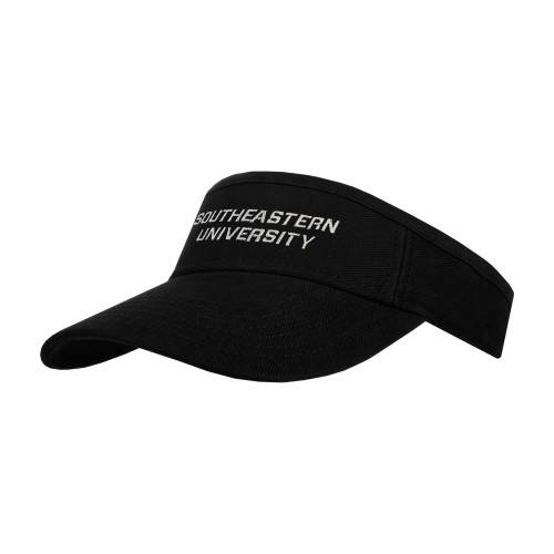  Black Visor - Wordmark