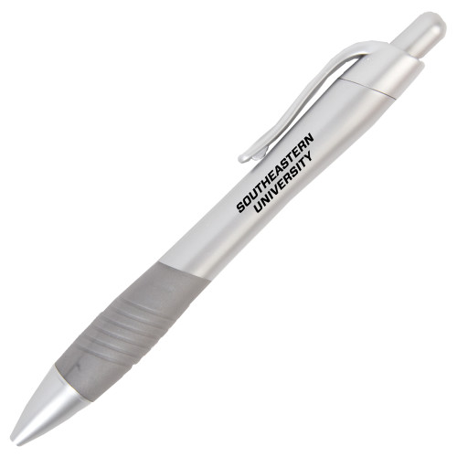  Metallic Mykonos Silver Pen - Wordmark