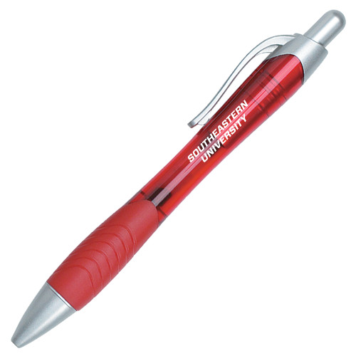  Metallic Mykonos Red Pen - Wordmark