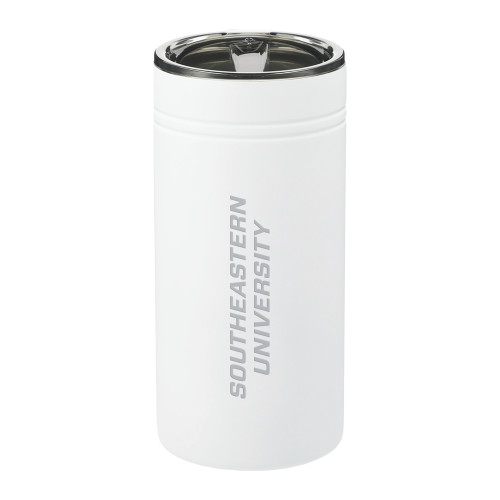  Sherpa Vacuum White Tumbler & Insulator 12oz - Wordmark  Engraved
