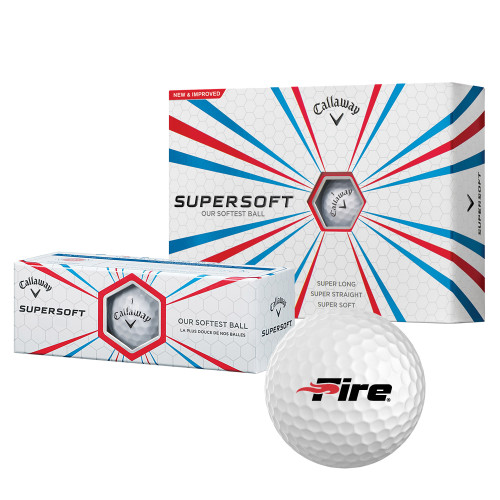  Callaway Supersoft Golf Balls 12/pkg - Primary Mark