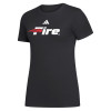Thumbnail image for  Adidas Womens Black Fresh Tee