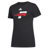 Thumbnail image for  Adidas Womens Black Fresh Tee