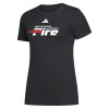 Thumbnail image for  Adidas Womens Black Fresh Tee