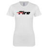 Thumbnail image for  Next Level Womens White Boyfriend Tee