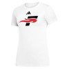 Thumbnail image for  Adidas Womens White Fresh Tee