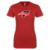 Thumbnail image for  Next Level Womens Red Boyfriend Tee