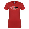 Thumbnail image for  Next Level Womens Red Boyfriend Tee