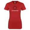 Thumbnail image for  Next Level Womens Red Boyfriend Tee