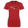 Thumbnail image for  Next Level Womens Red Boyfriend Tee