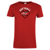 Thumbnail image for  Womens Short Sleeve Red Tee