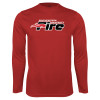 Thumbnail image for  Red Performance Long Sleeve Shirt
