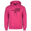 Thumbnail image for  Womens Fuchsia Fleece Hoodie