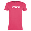 Thumbnail image for  Womens Hot Pink Short Sleeve Tee