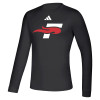 Thumbnail image for  Adidas Black Creator Performance Long Sleeve Tee