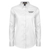 Thumbnail image for  Womens White Twill Button Down Long Sleeve