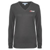 Thumbnail image for  Womens Charcoal Heather VNeck Sweater