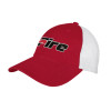 Thumbnail image for  Red/White Mesh Back Unstructured Low Profile Hat