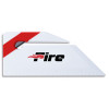Thumbnail image for  Angled Red Stripe Letter Opener