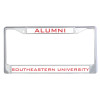Thumbnail image for  Alumni Metal License Plate Frame in Chrome
