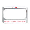 Thumbnail image for  Metal Motorcycle License Plate Frame in Chrome
