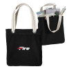 Thumbnail image for  Allie Black Canvas Tote