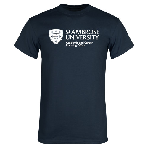  Navy T Shirt - St Ambrose - Academic and Career Planning Office