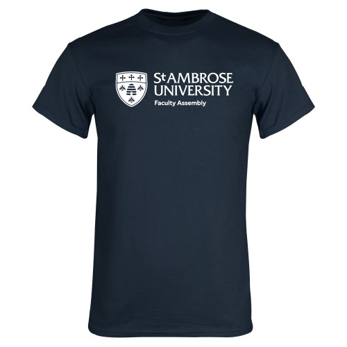  Navy T Shirt - St Ambrose - Faculty Assembly