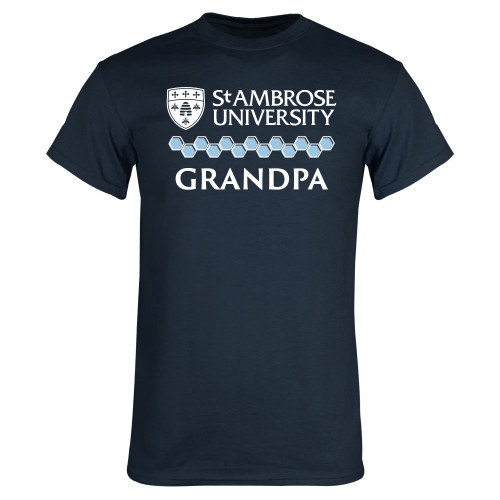  Navy T Shirt - St Ambrose - Grandpa