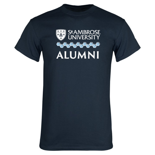  Navy T Shirt - St Ambrose - Alumni